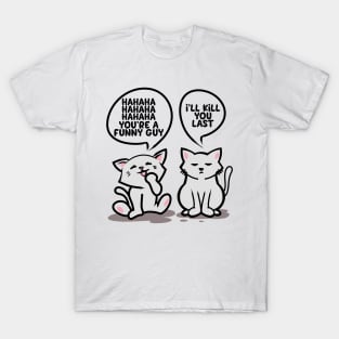 Funny Cats Pet Kitty Cat Miau Gift T-Shirt